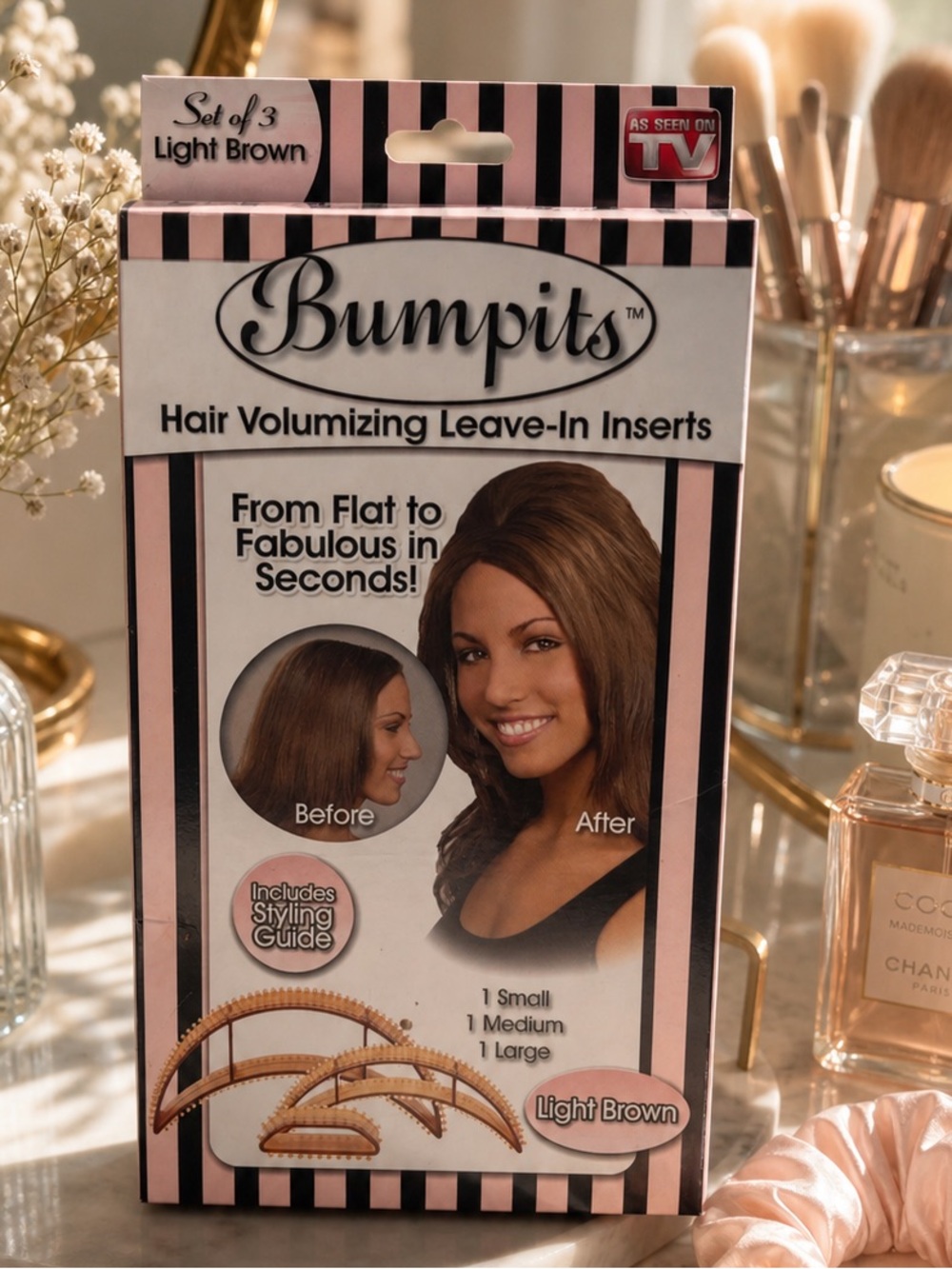 Y2K Bumpits Hair Volumizing Inserts Set of 3 – As Seen on TV 💕